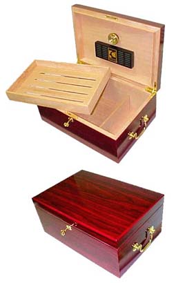 120 Ct High Gloss Humidor