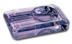 Rectangular Crystal Ashtray
