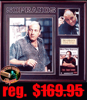 28 x 34 Soprano 'I'm The Boss, Don't Forget'