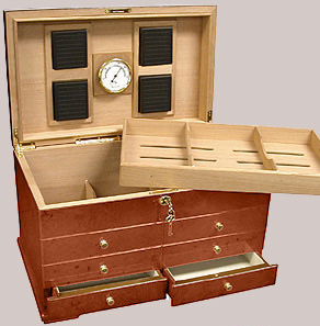 Humidor Clearance Sale w/Free Cigar Store Indian