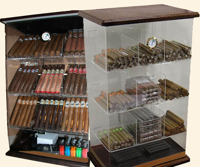 The Franklin..Wood Base.. Humidor...250 Ct.