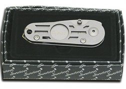 Cigar Cutter/Pocket Knife/Money Clip Combination