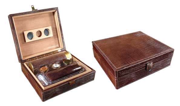 The Alligator 'Brown' Humidor...20 Ct.