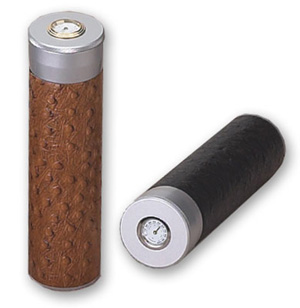 3 Ct. Round Cigar Humidor w/Hygrometer & Humidifier