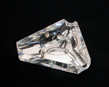 Triangle Crystal Ashtray