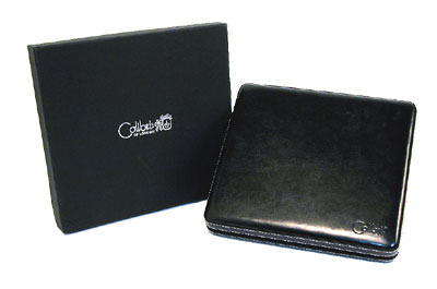 10 - 15 Ct COLIBRI Leather Travel Humidor