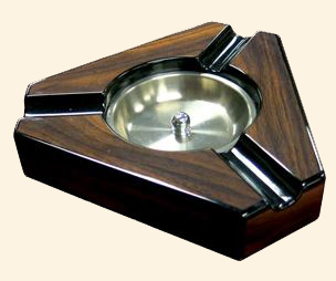 Ashtray-Three Place Triangular