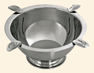 Ashtray-Tabletop -Stainless Steel