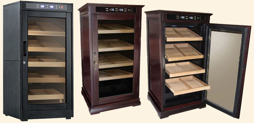 The Redford Humidor..Lite 1250 Ct. - Electronically Controlled